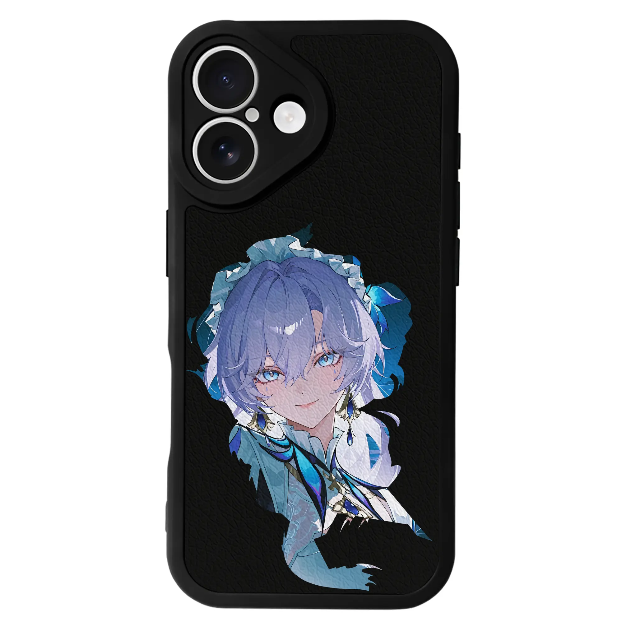 鳴潮 グッズ カンタレラ - IPhone 16シリーズ対応 ・ シリコンスマホケース ・ レザー調 ・ 高精度フィット ・ 耐衝撃 ・ ワイヤレス充電対応 ・ 精密カット